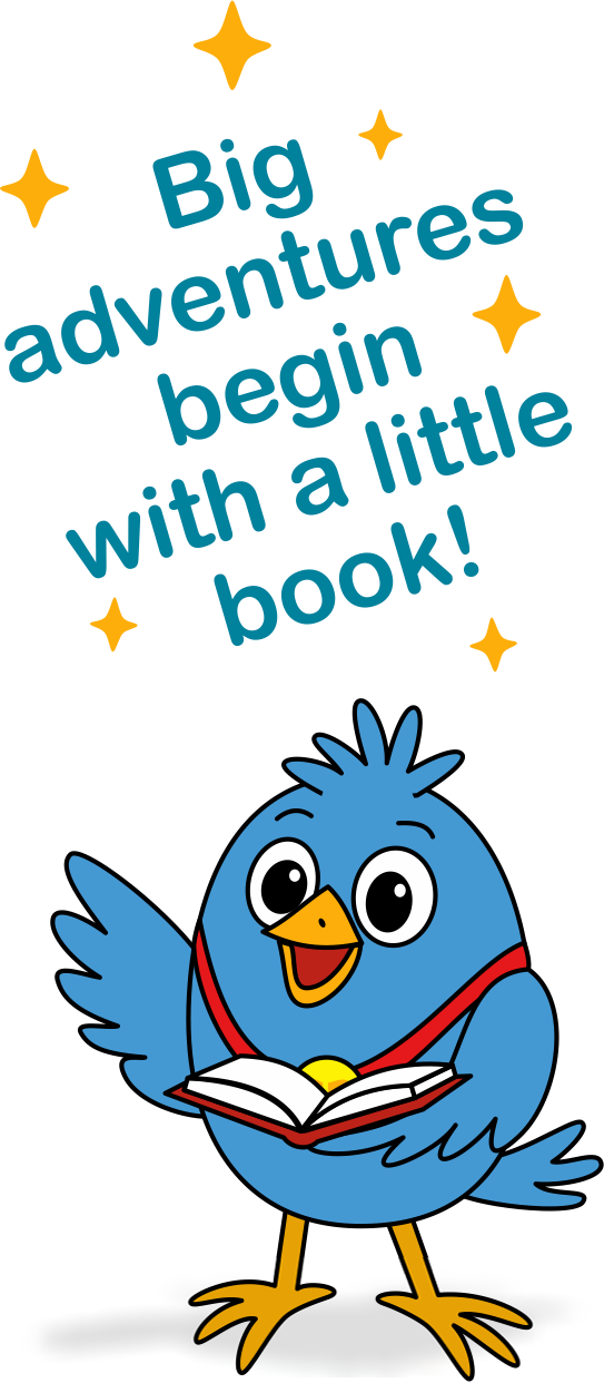 The Little Book Bird – Big adventures begin with a little book!