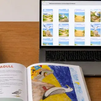 Story-Based Online Games for Kids: Can an Online Game Continue a Book?