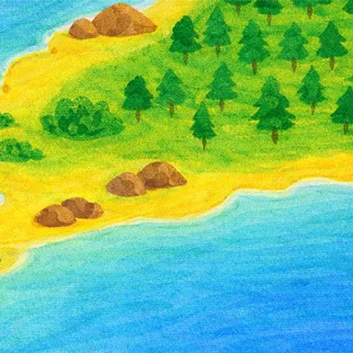 The Shore of Meetings - a puzzle game inspired by The Book About Birds, Part 1