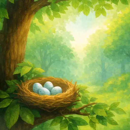 Not My Egg! - an arcade game for children focused on endurance and attention, inspired by The Book About Birds, Part 1