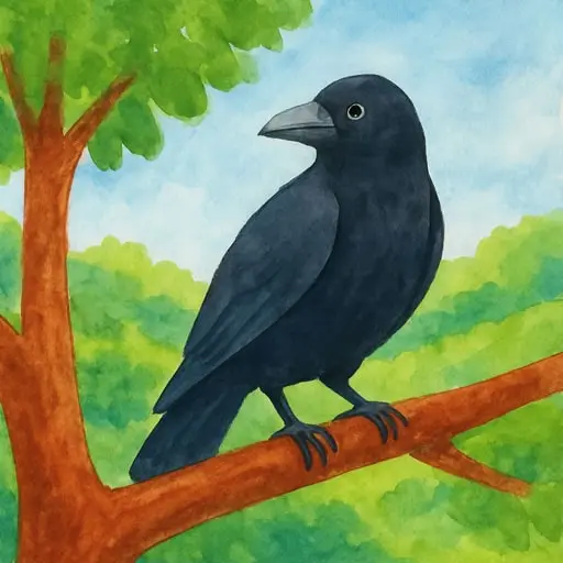 The Raven’s Secret Paths - a strategic logic game for children inspired by The Book About Birds, Part 1